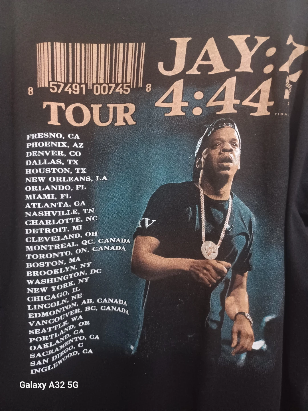 Jay-Z 4:44 Tour Long Sleeve Shirt - photo 4