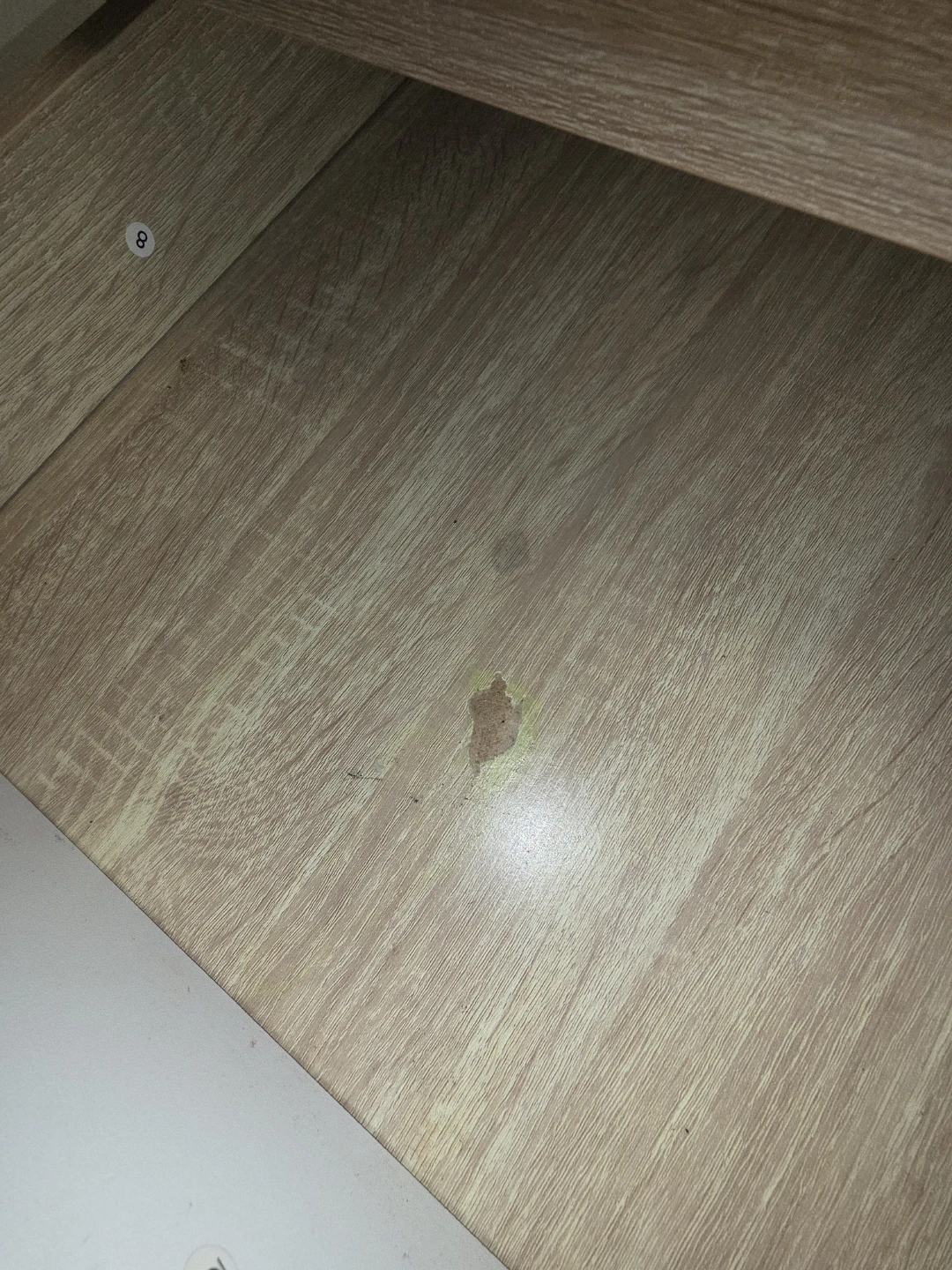 Wooden top desk with two drawers - photo 3
