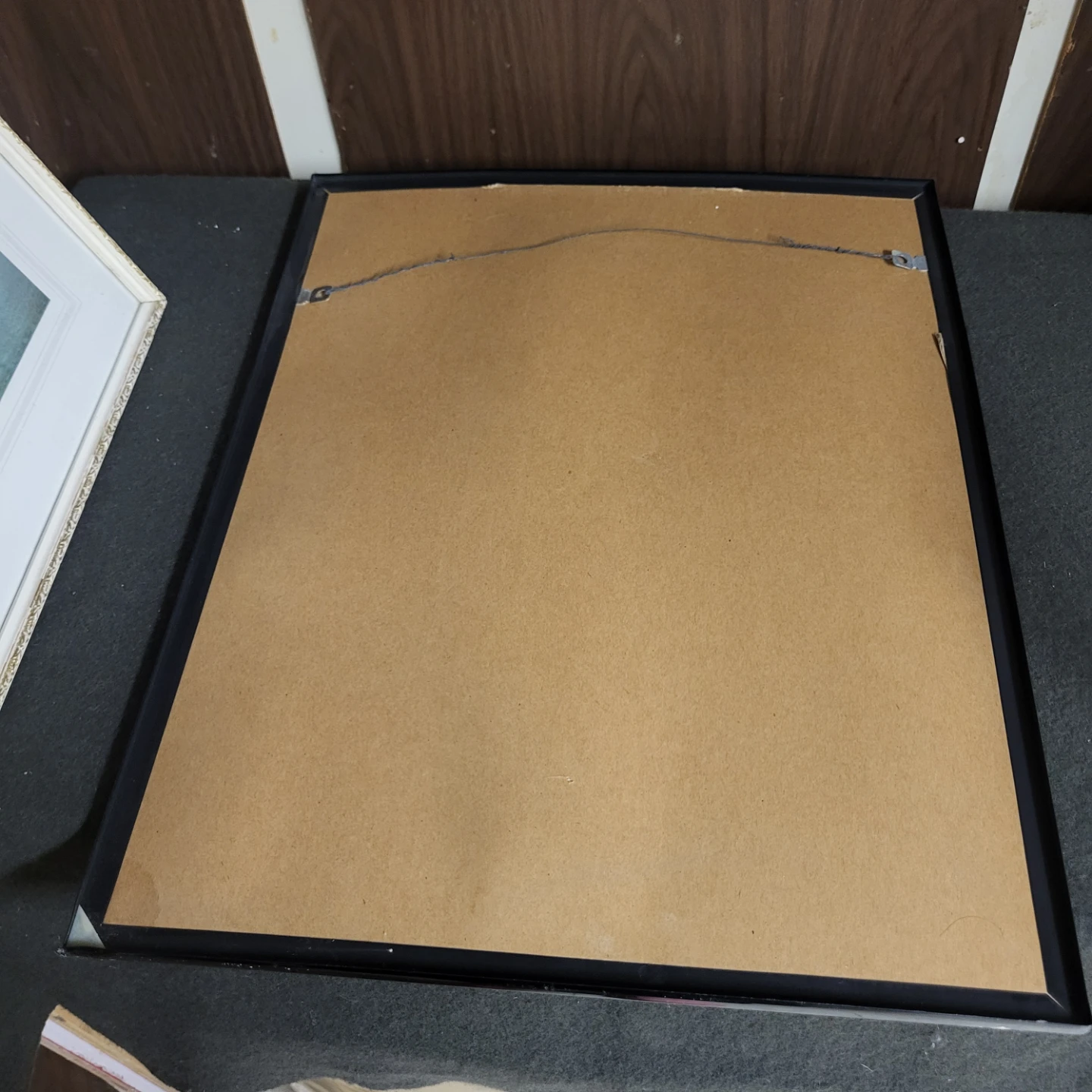Decorative Framed Mirror with Floral Etching - photo 2