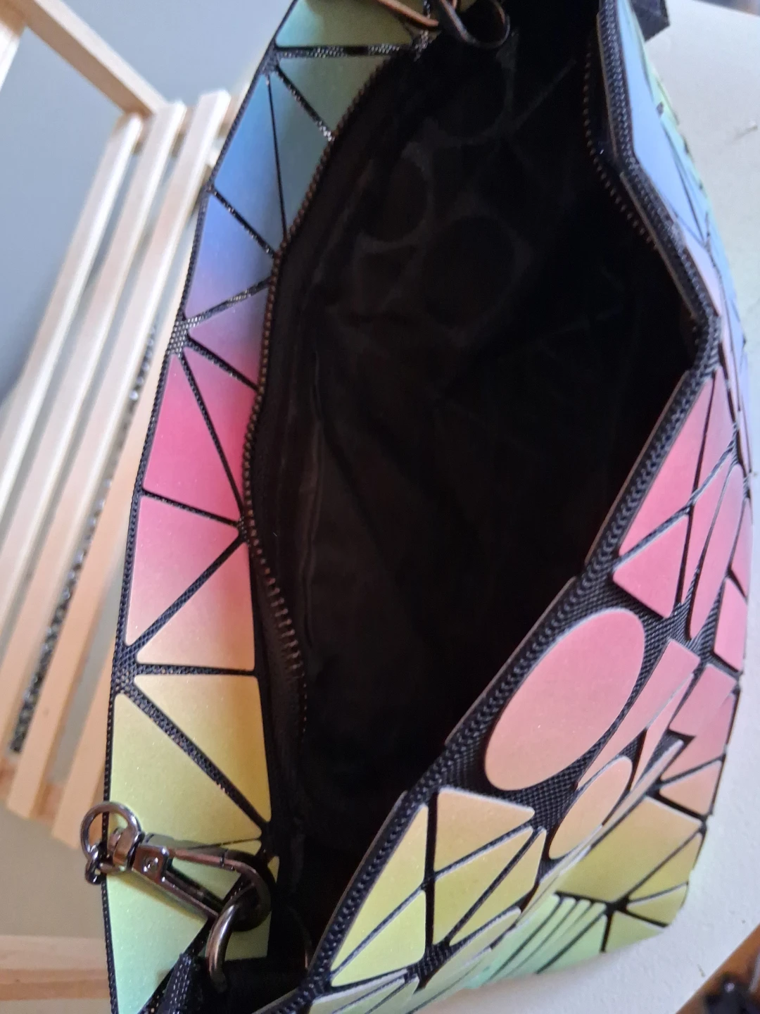 Geometric Prism Clutch Bag - photo 2