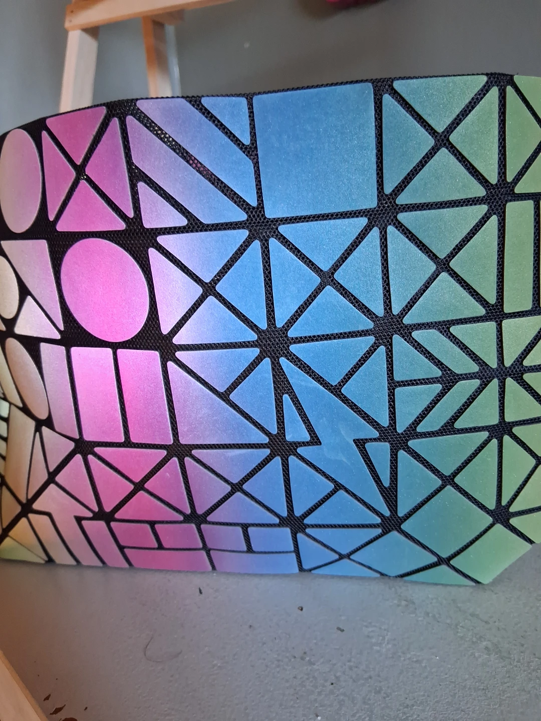 Geometric Prism Clutch Bag - photo 3