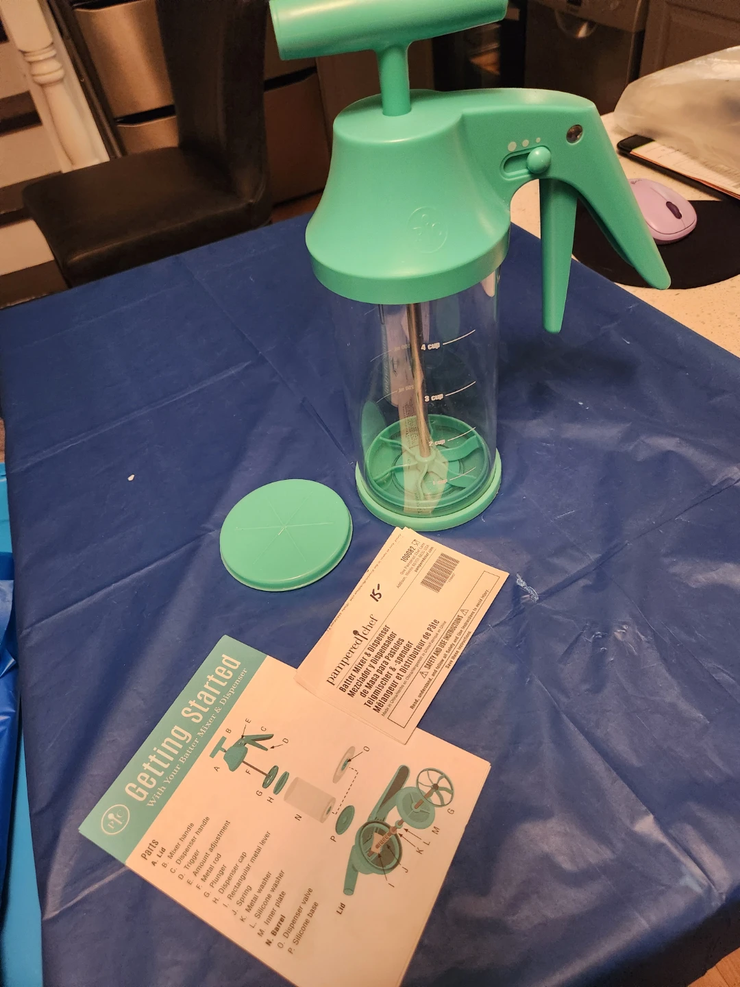 Pampered Chef Batter Mixer & Dispenser