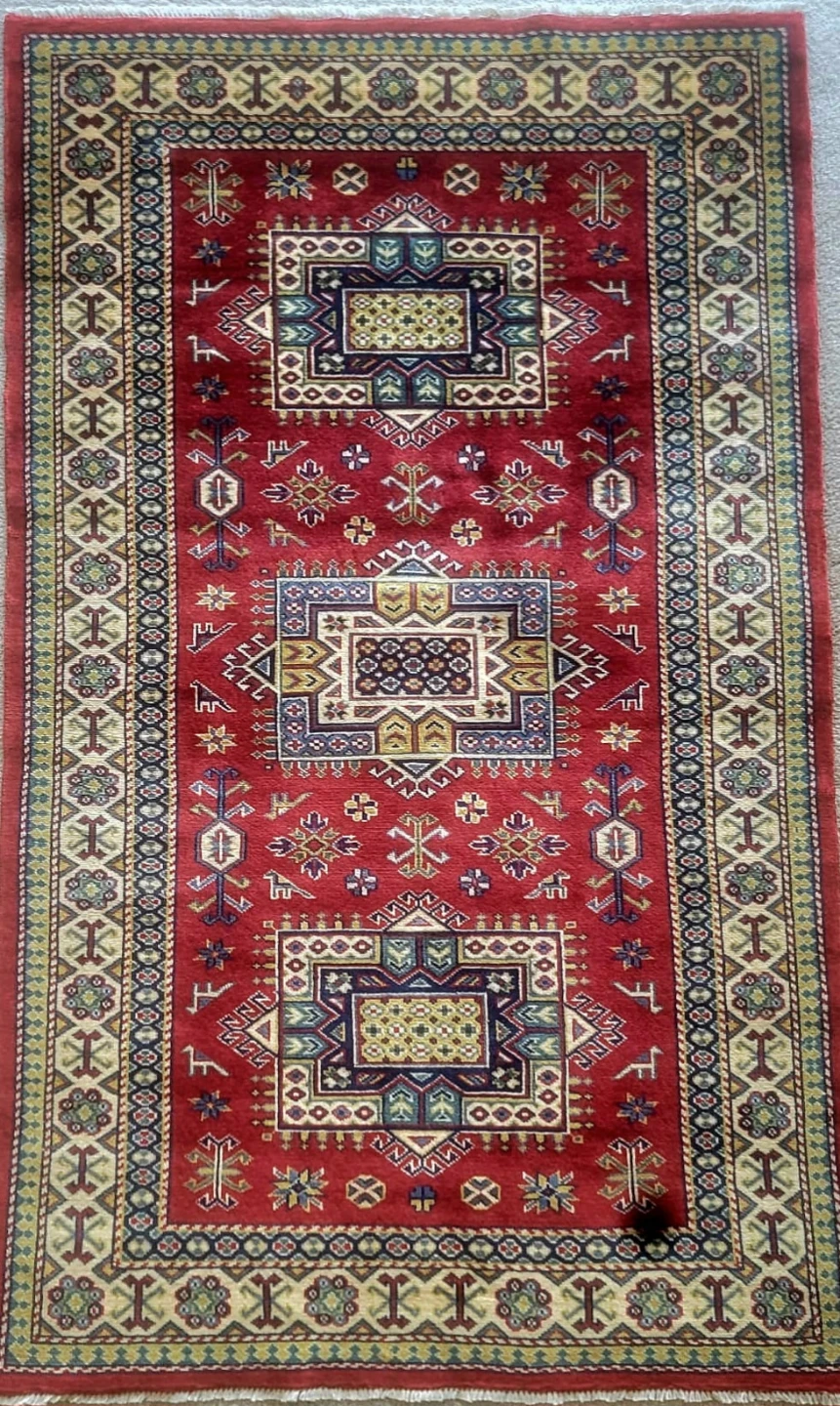 Azerbaijan Baku "Magical Knots" Rug 170 cm x 105 cm