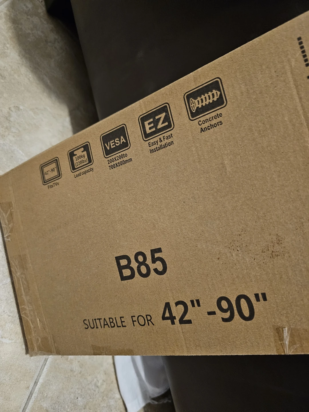 Flat Panel TV Wall Mount B85 - photo 2