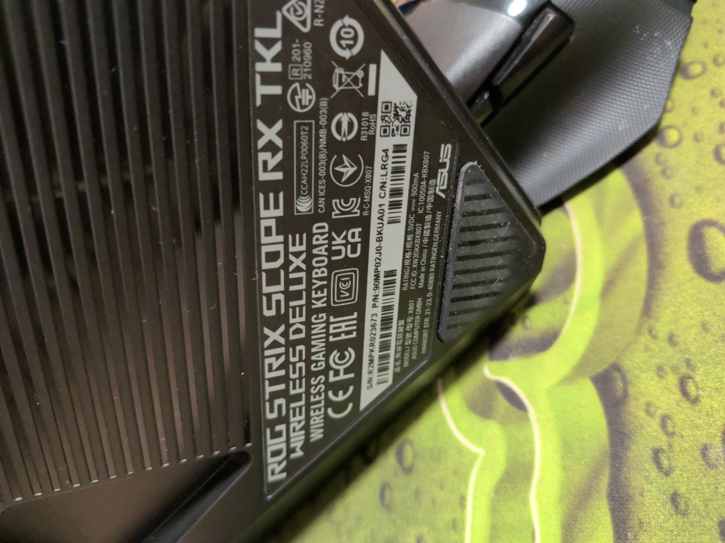 ASUS ROG Strix Scope RX TKL Wireless Deluxe Mechanical Keyboard - photo 3
