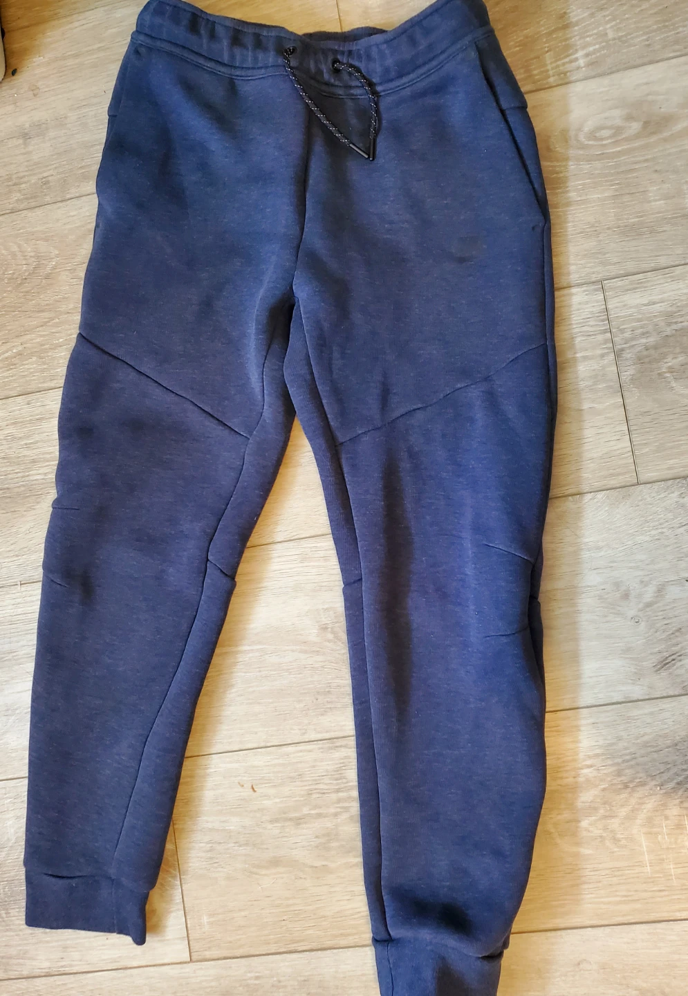 Youth Nike Tech Fleece Joggers - Navy Blue