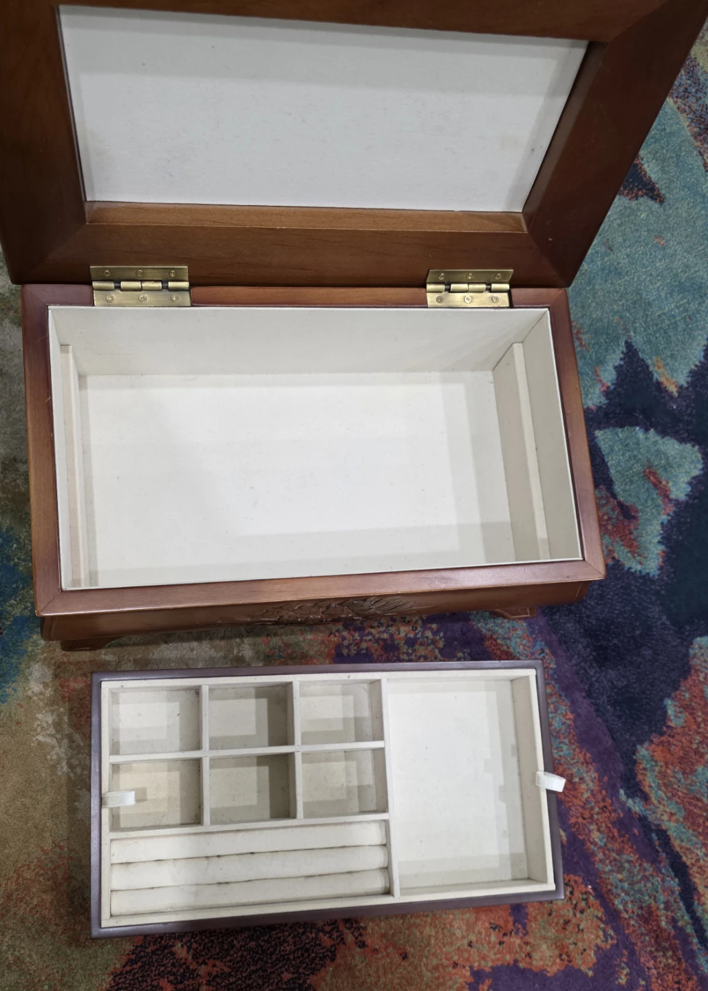 Bombay Wooden Jewelry Box - photo 3