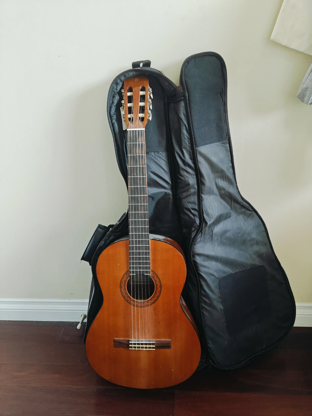 C40 Yamaha guitar with case