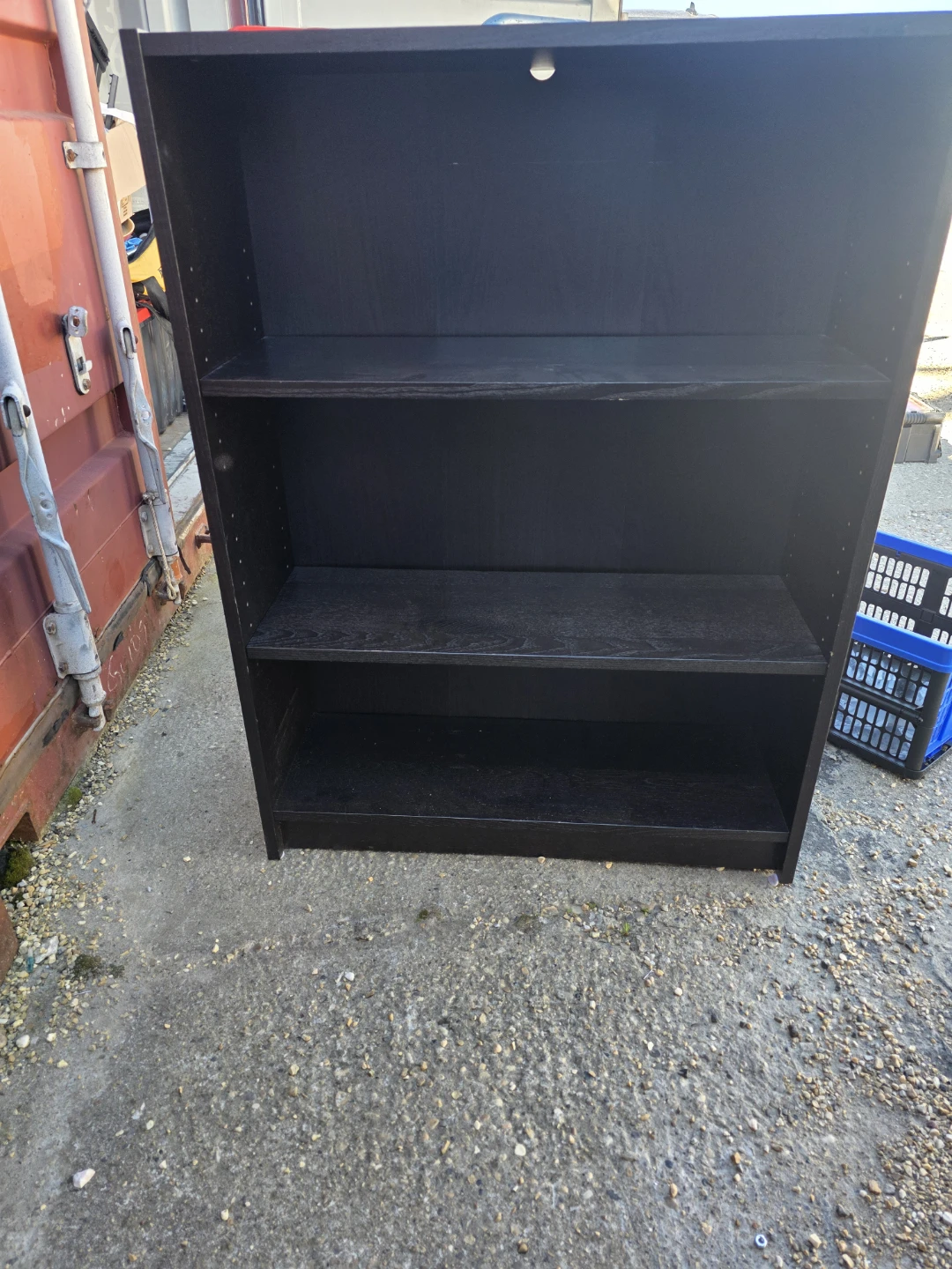 Dark Brown Bookshelf