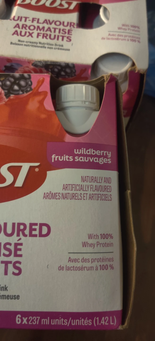 Boost Fruit-Flavoured Wildberry 12  x 237ml - photo 4
