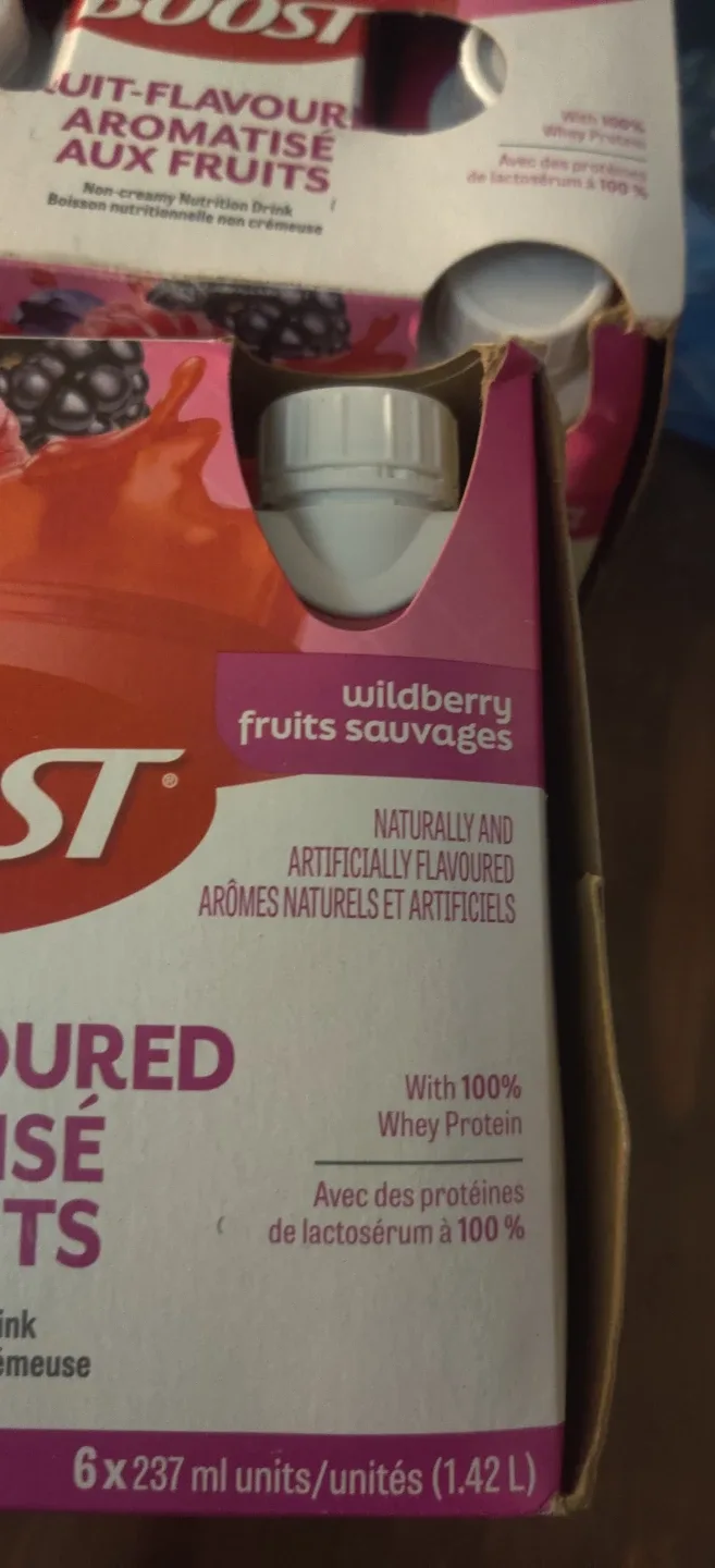 Boost Fruit-Flavoured Wildberry 12  x 237ml - photo 4