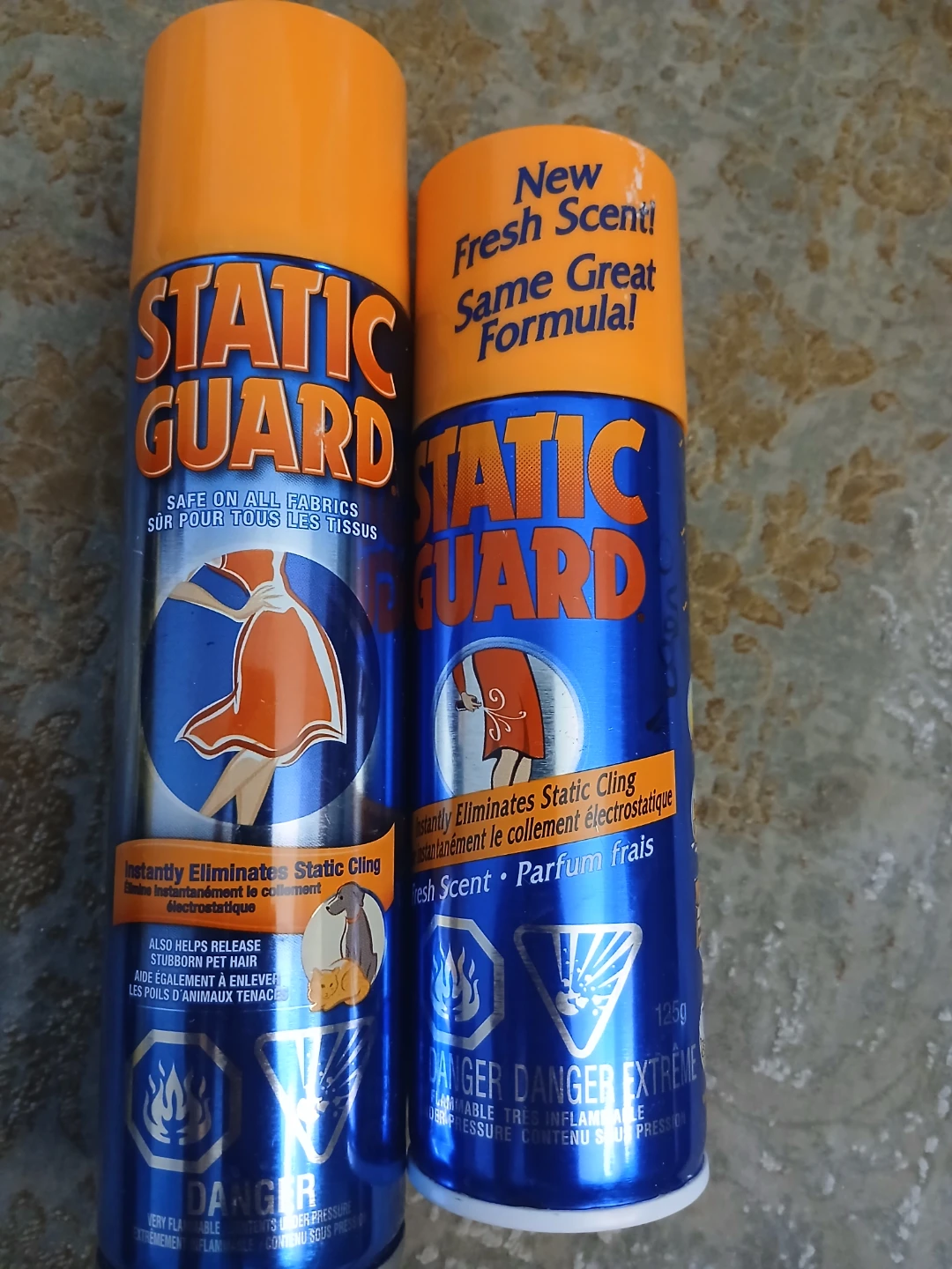 Static Guard Spray - Eliminates Static Cling