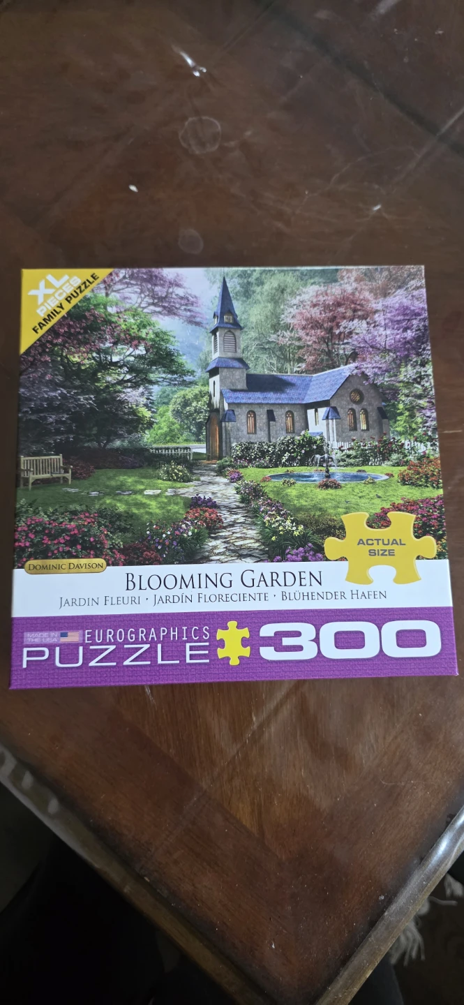 Eurographics Blooming Garden 300 Piece XL Family Puzzle