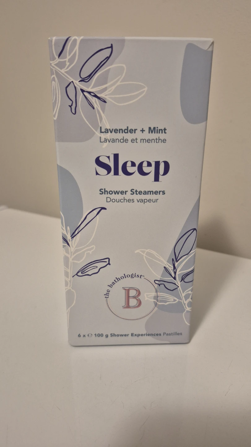 The Bathologist Sleep Shower Steamers Lavender + Mint