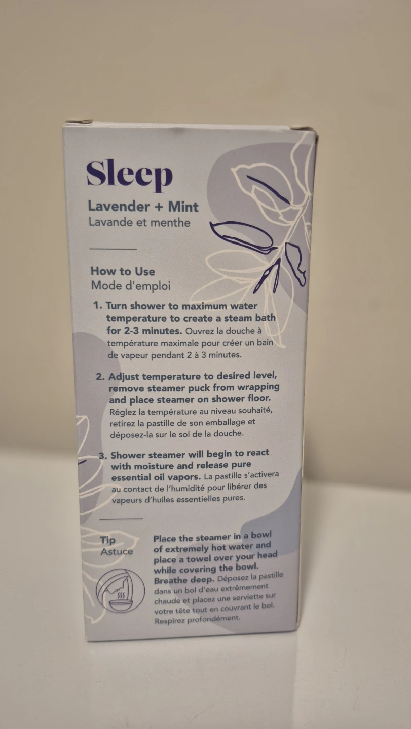 The Bathologist Sleep Shower Steamers Lavender + Mint - photo 3