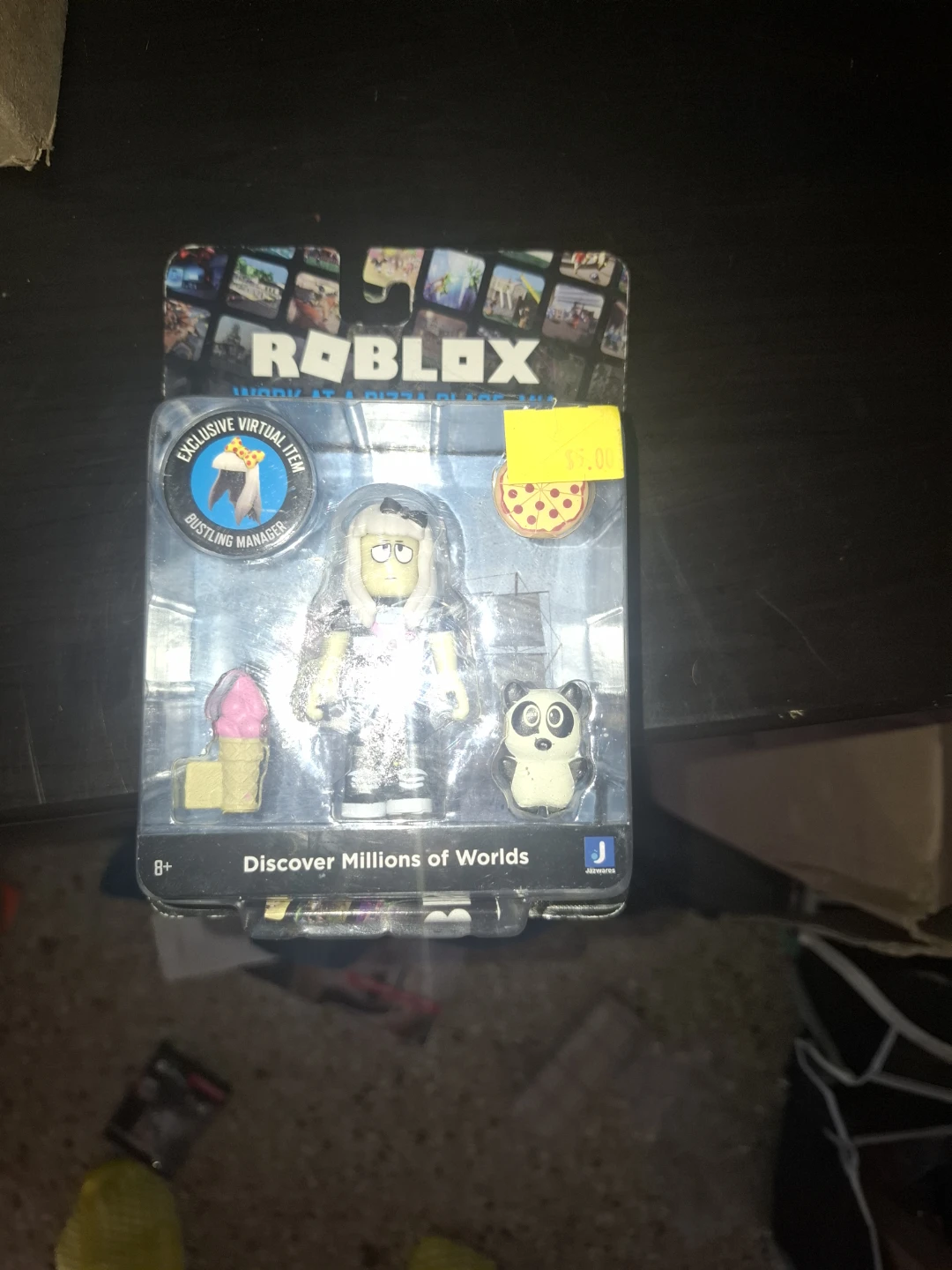 Roblox Action Figure with Virtual Item