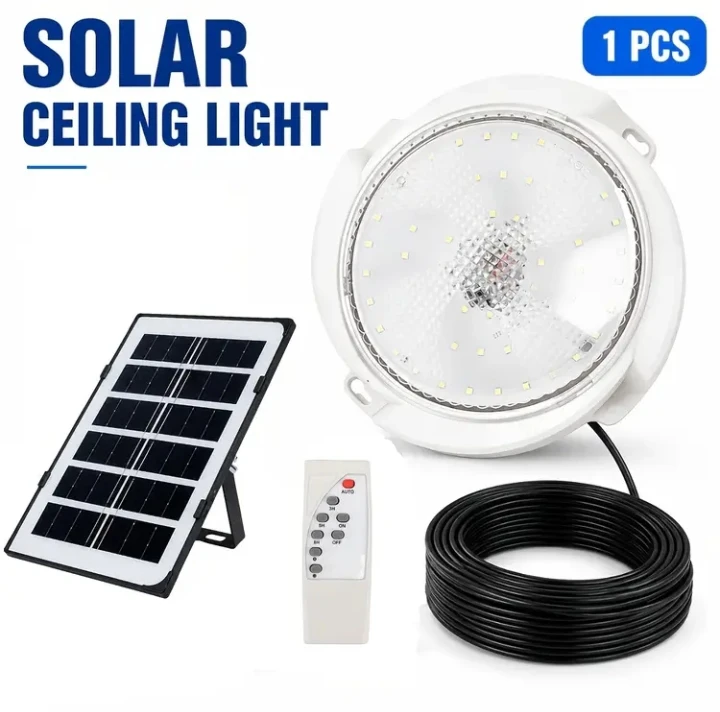 (BRAND NEW) Solar Ceiling Light with Remote Control - photo 3