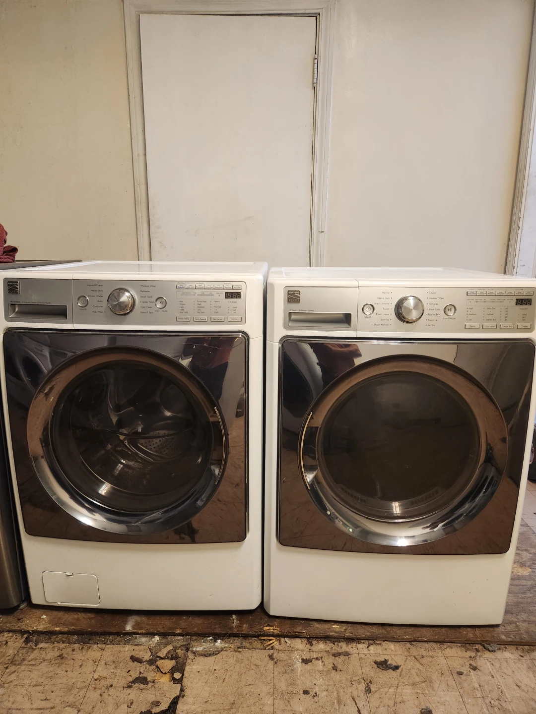 Kenmore Elite Washer & Dryer Set - White