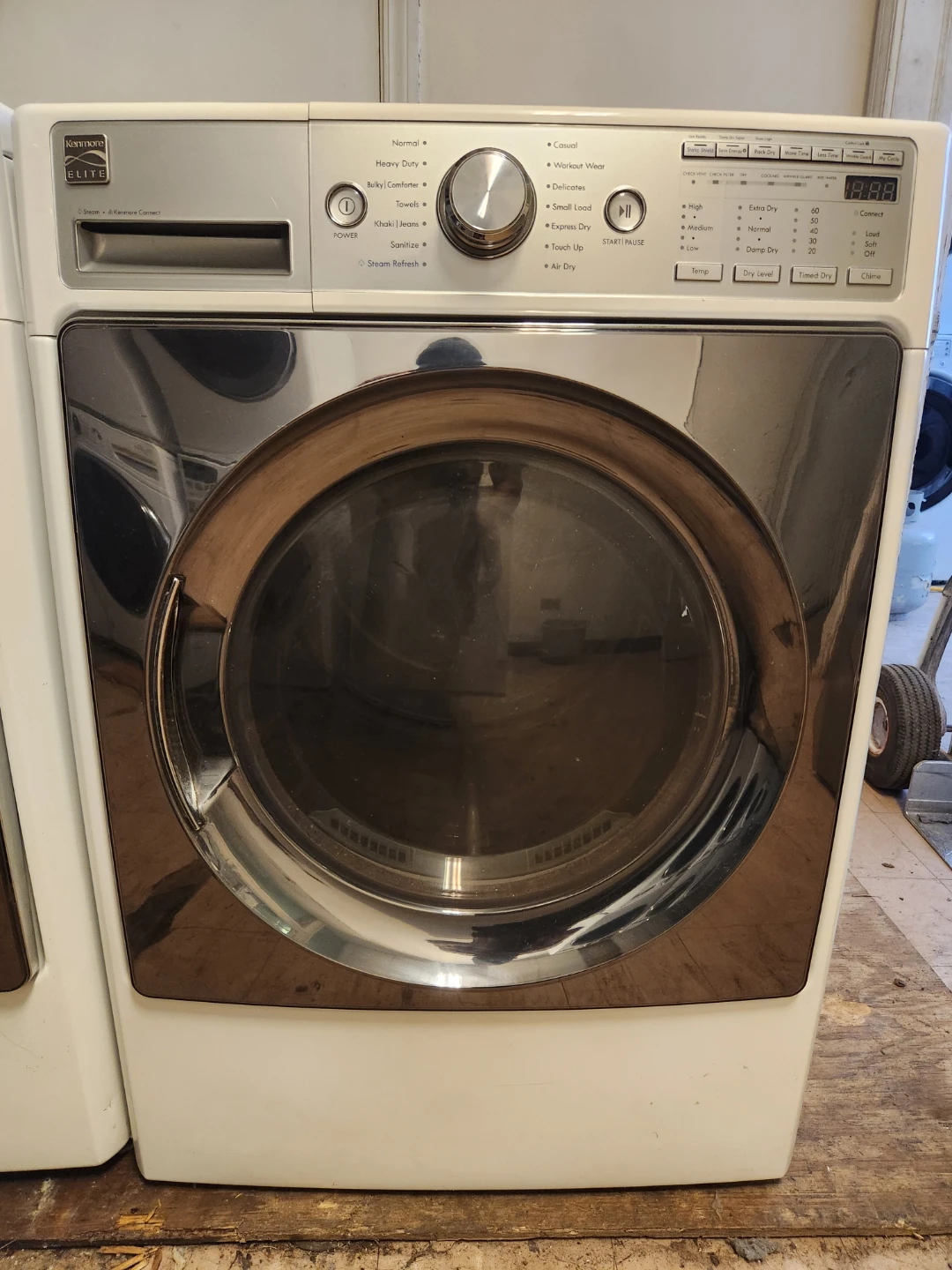 Kenmore Elite Washer & Dryer Set - White - photo 2