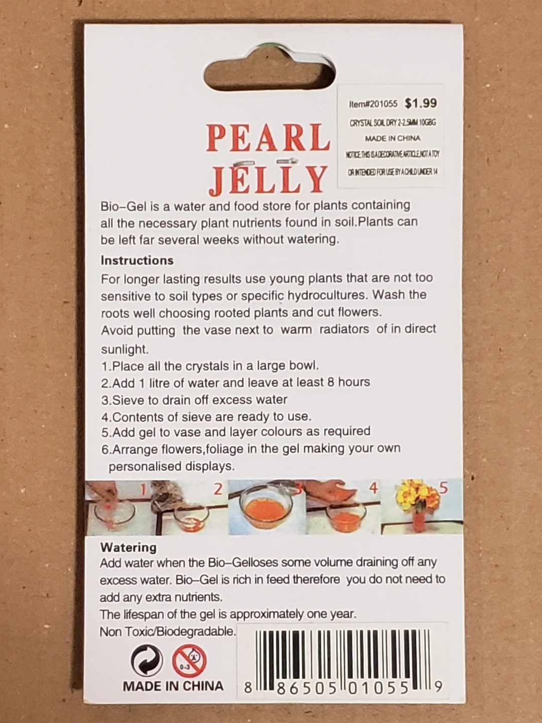 New Magic Pearl Jelly Crystal Soil 100g - photo 2