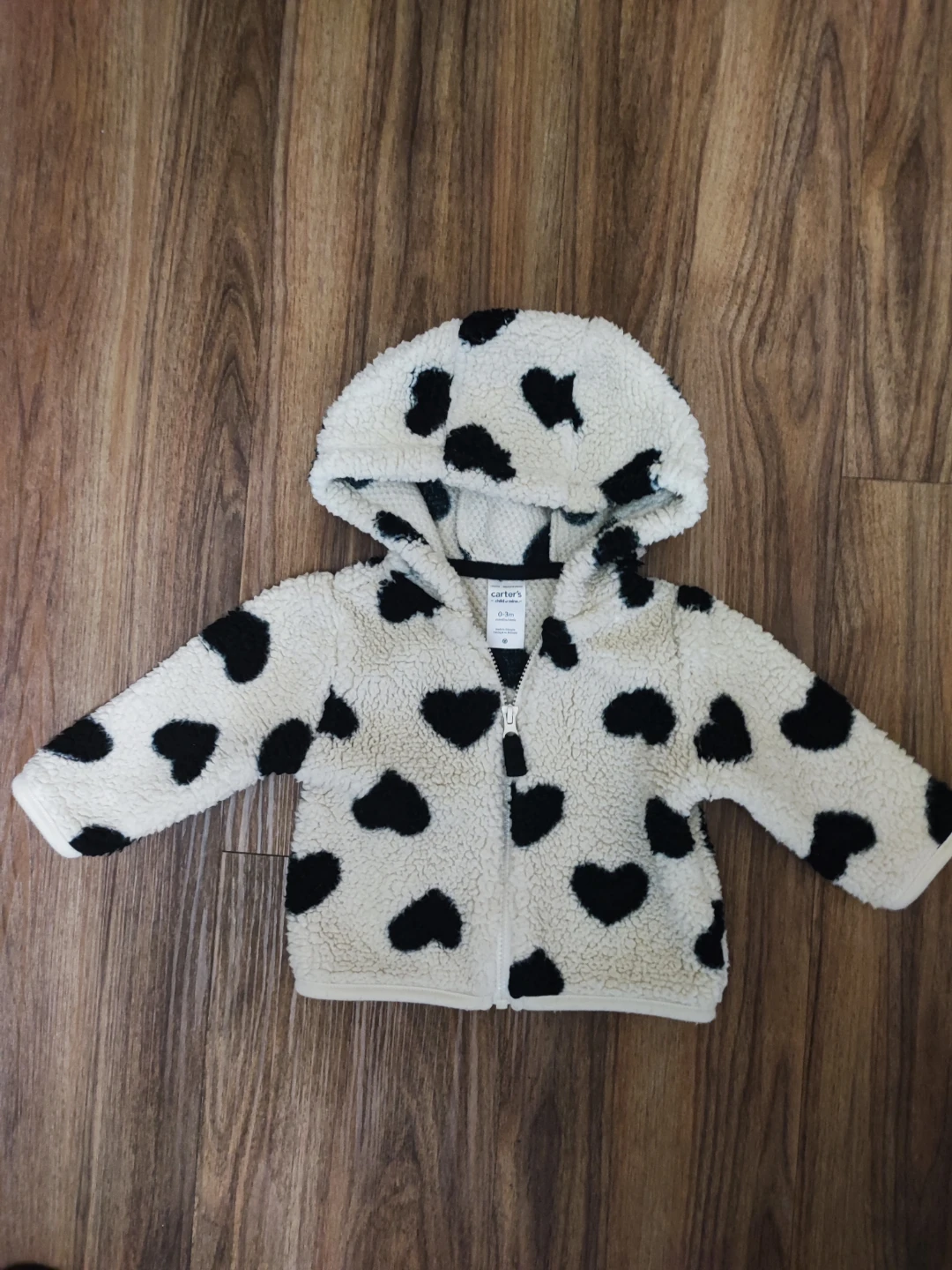 Carter's Baby Fleece Hoodie 0-3m