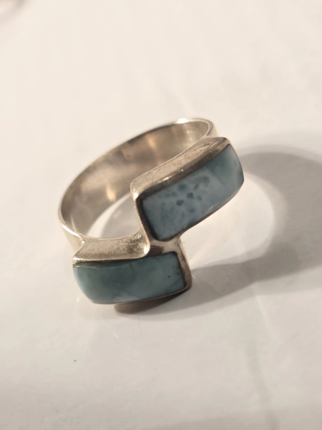 Sterling Silver Larimar Ring - photo 4
