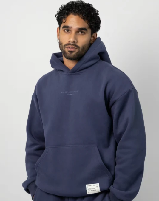 Affirmation Hoodie - Midnight Blue