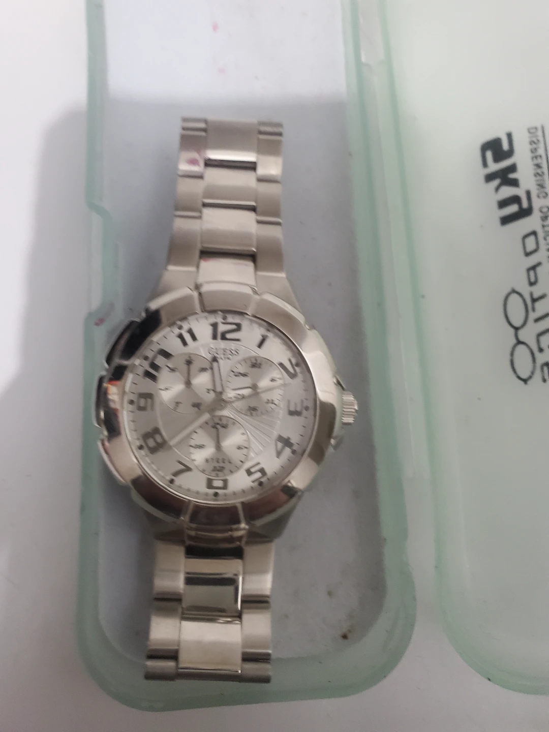 GUESS Chronograph Stainless Steel Watch