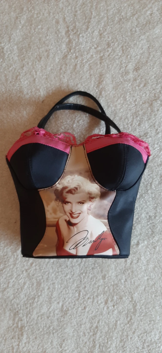 Marilyn Monroe bustier Purse- New