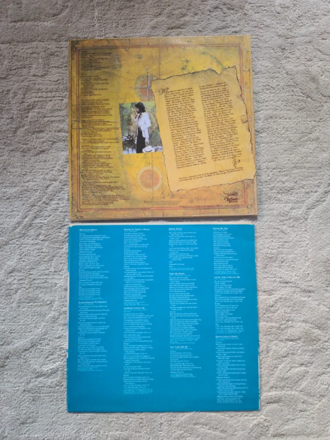 Bertie Higgins "Just Another Day In Paradise" Vinyl Record - photo 2