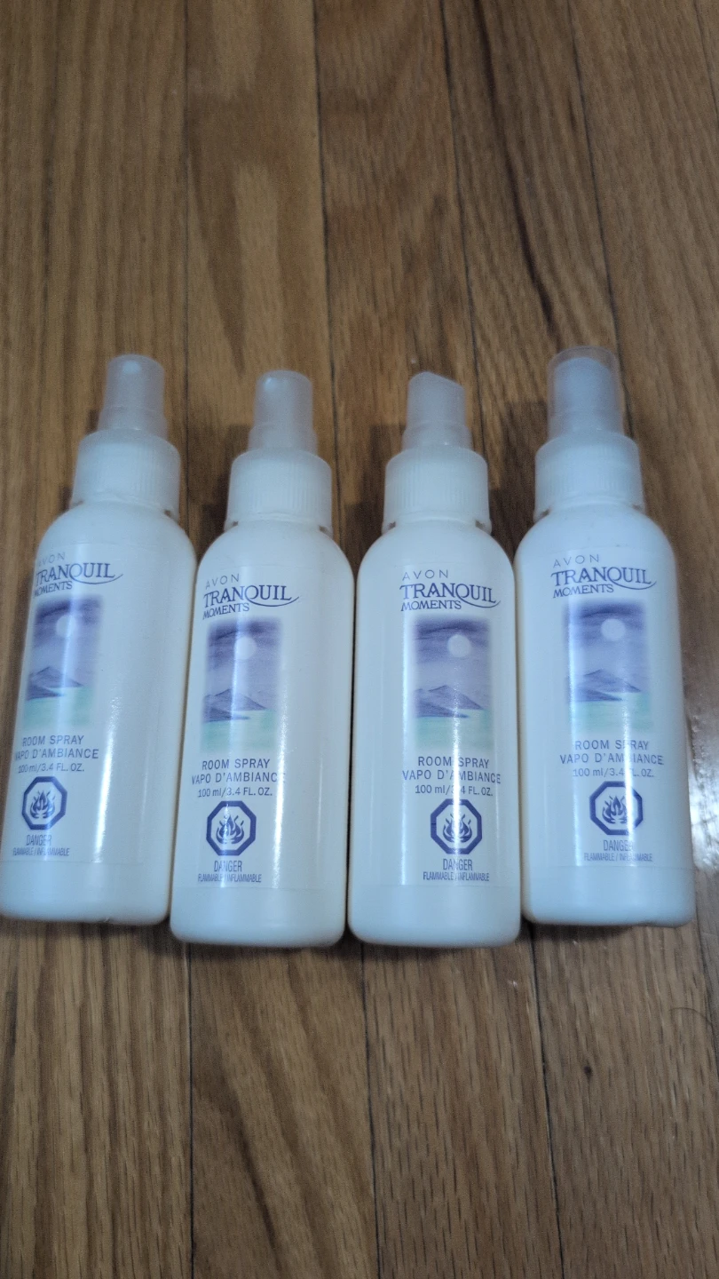 Avon Tranquil Moments Room Spray Lot of 4 - 100ml each