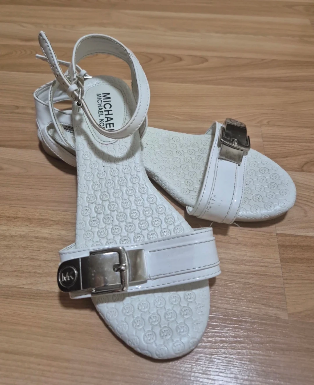 Michael Kors White Sandals US4