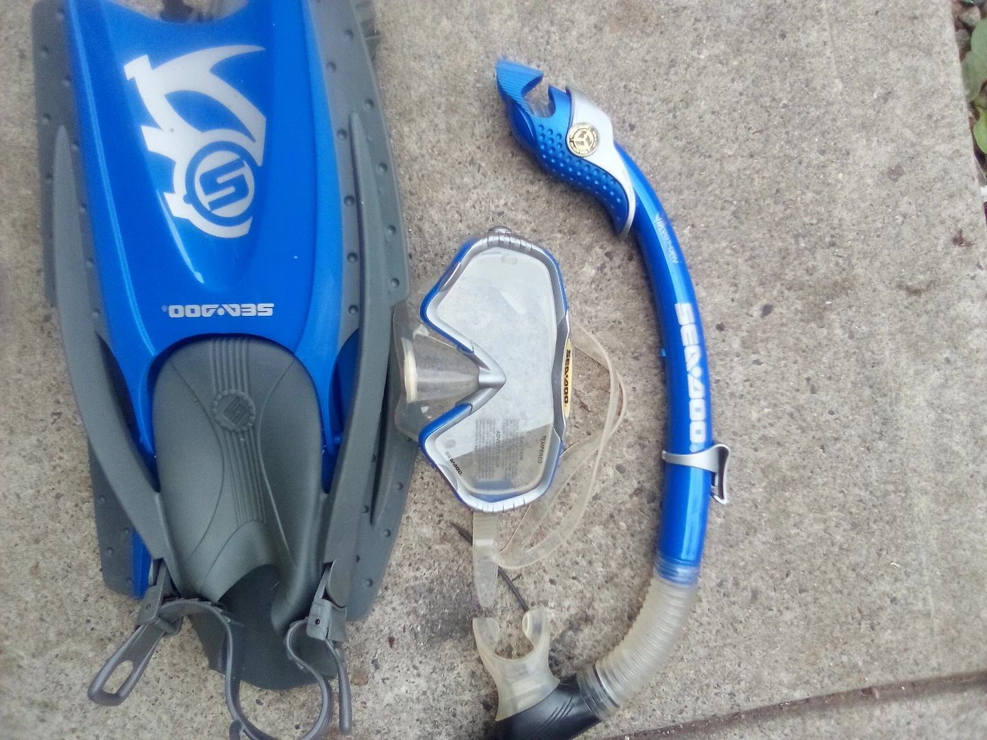 Sea-Doo Snorkel Set Mask and Fins - photo 3