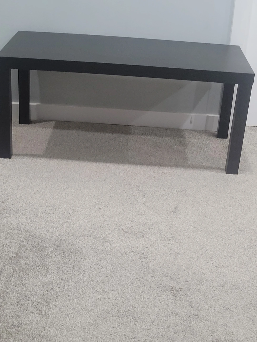Black Rectangular Coffee Table