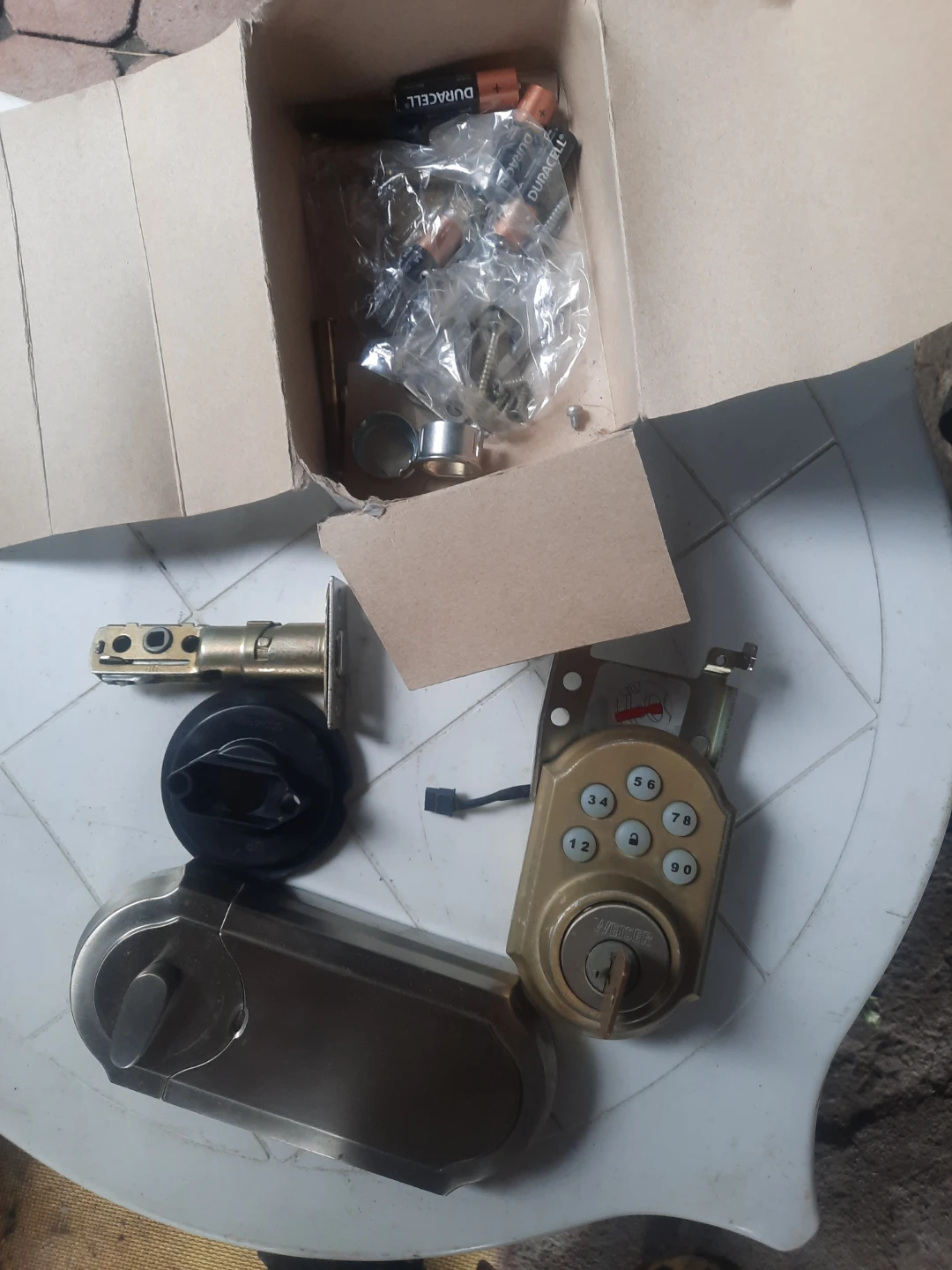Weiser SmartCode Deadbolt Lock with Keypad