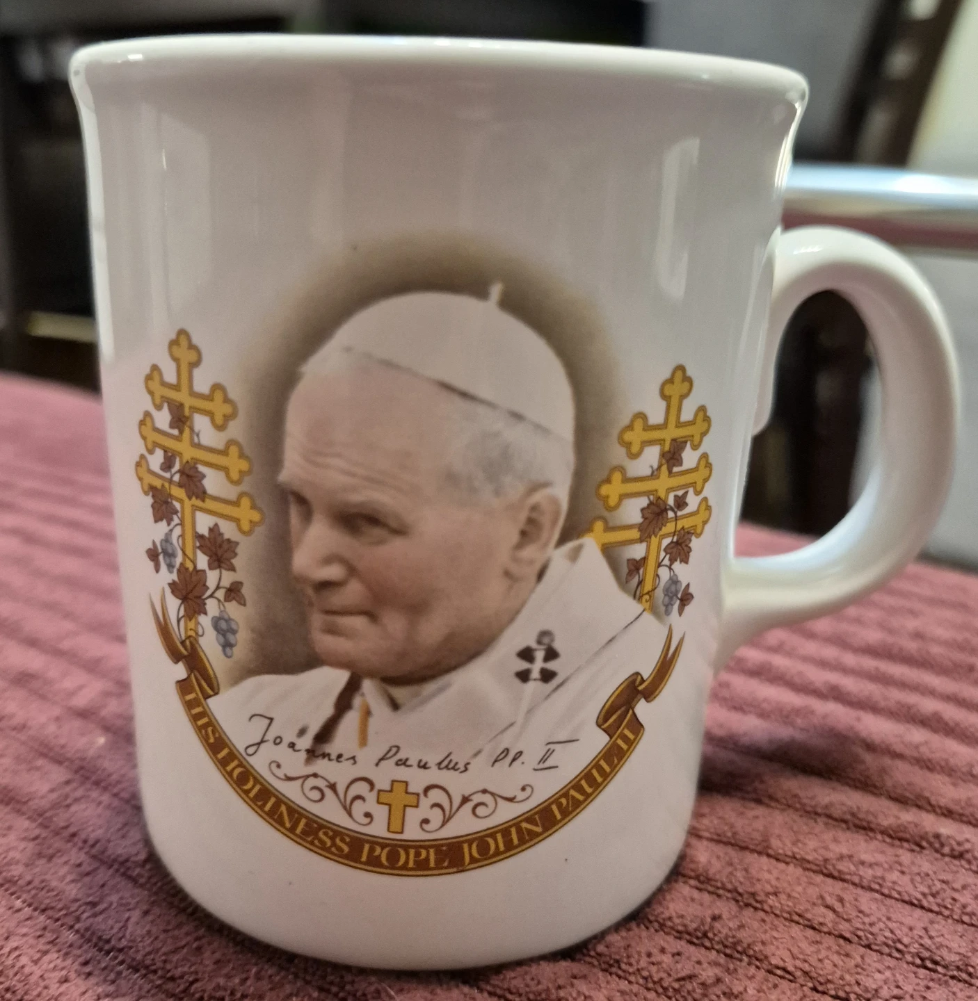 Pope John Paul II Commemorative Mug - photo 2