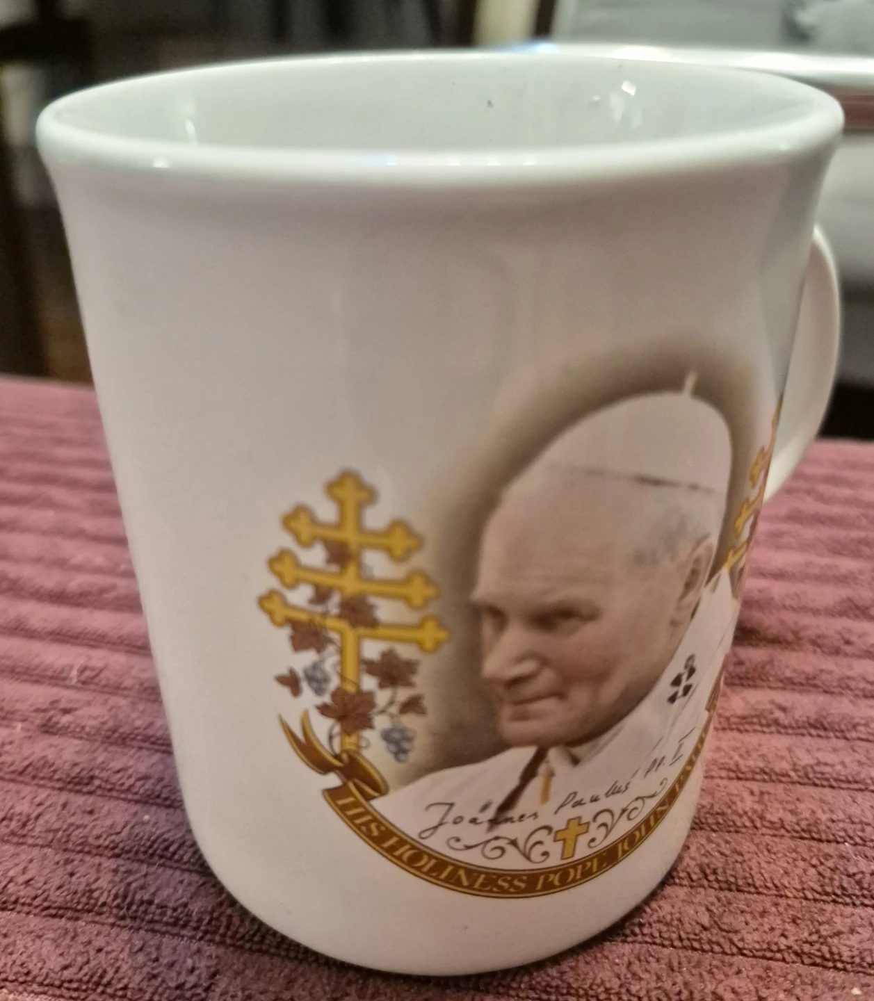Pope John Paul II Commemorative Mug - photo 4