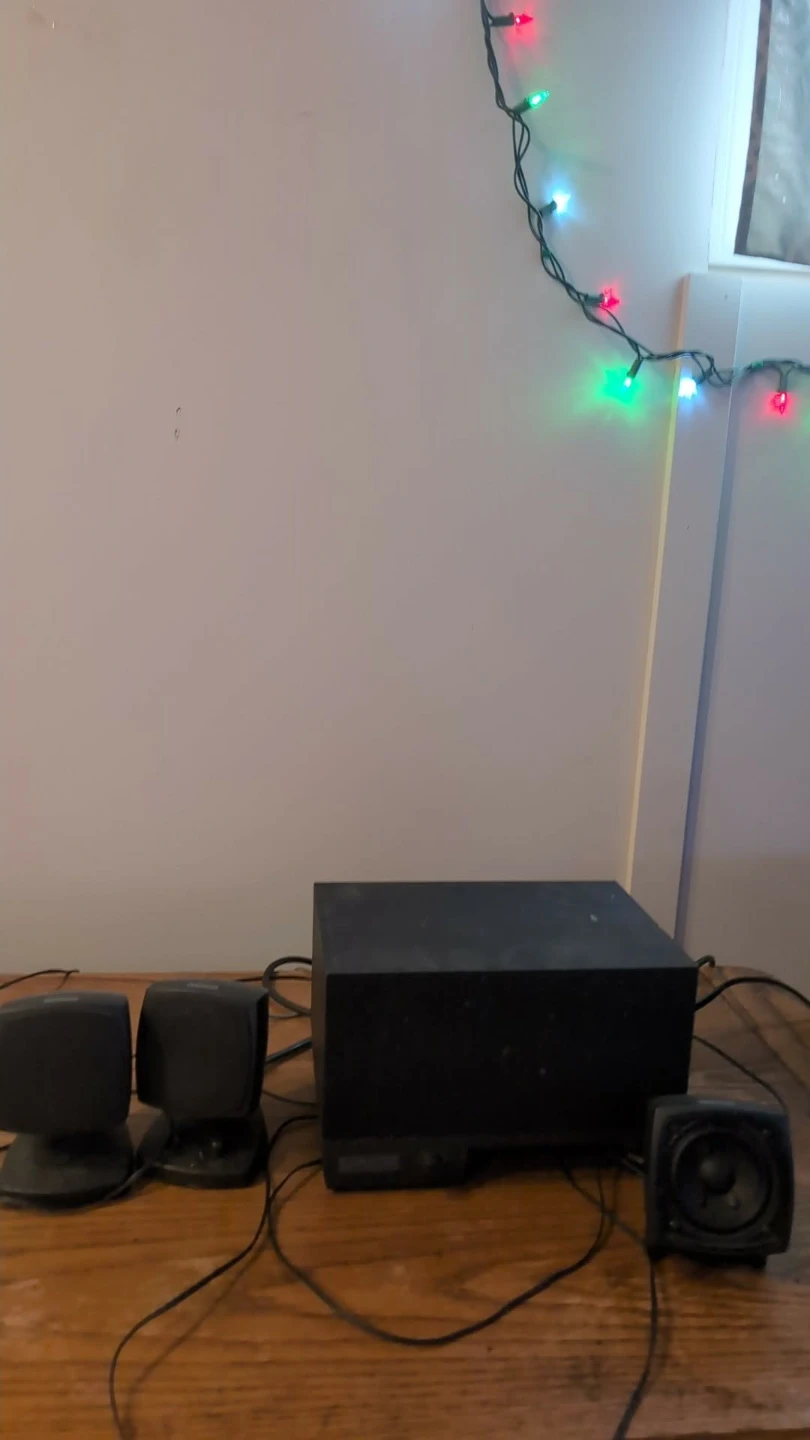 Altec lansing computer speaker system