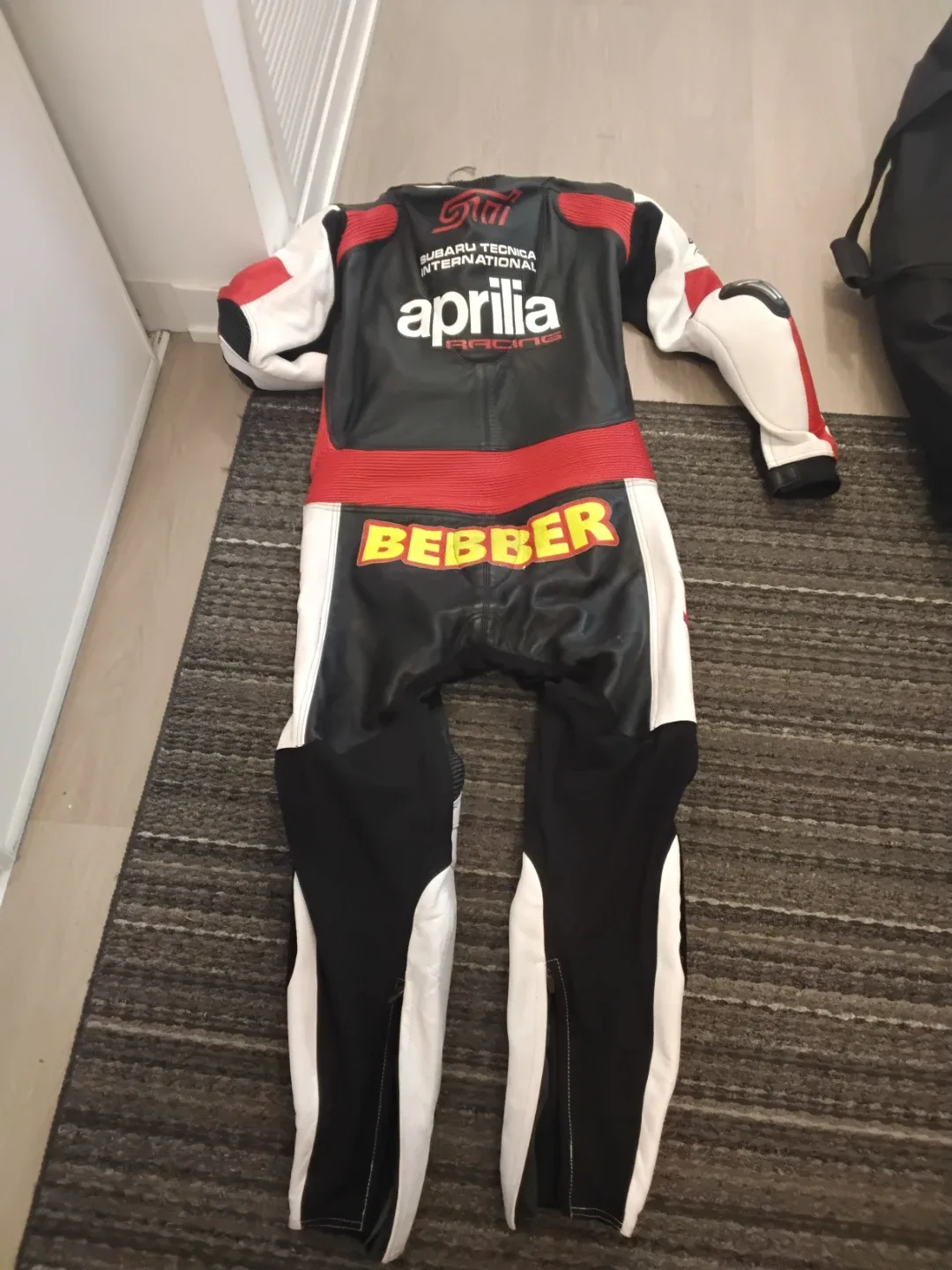 Aprilia Racing Leather Motorcycle Suit - photo 2