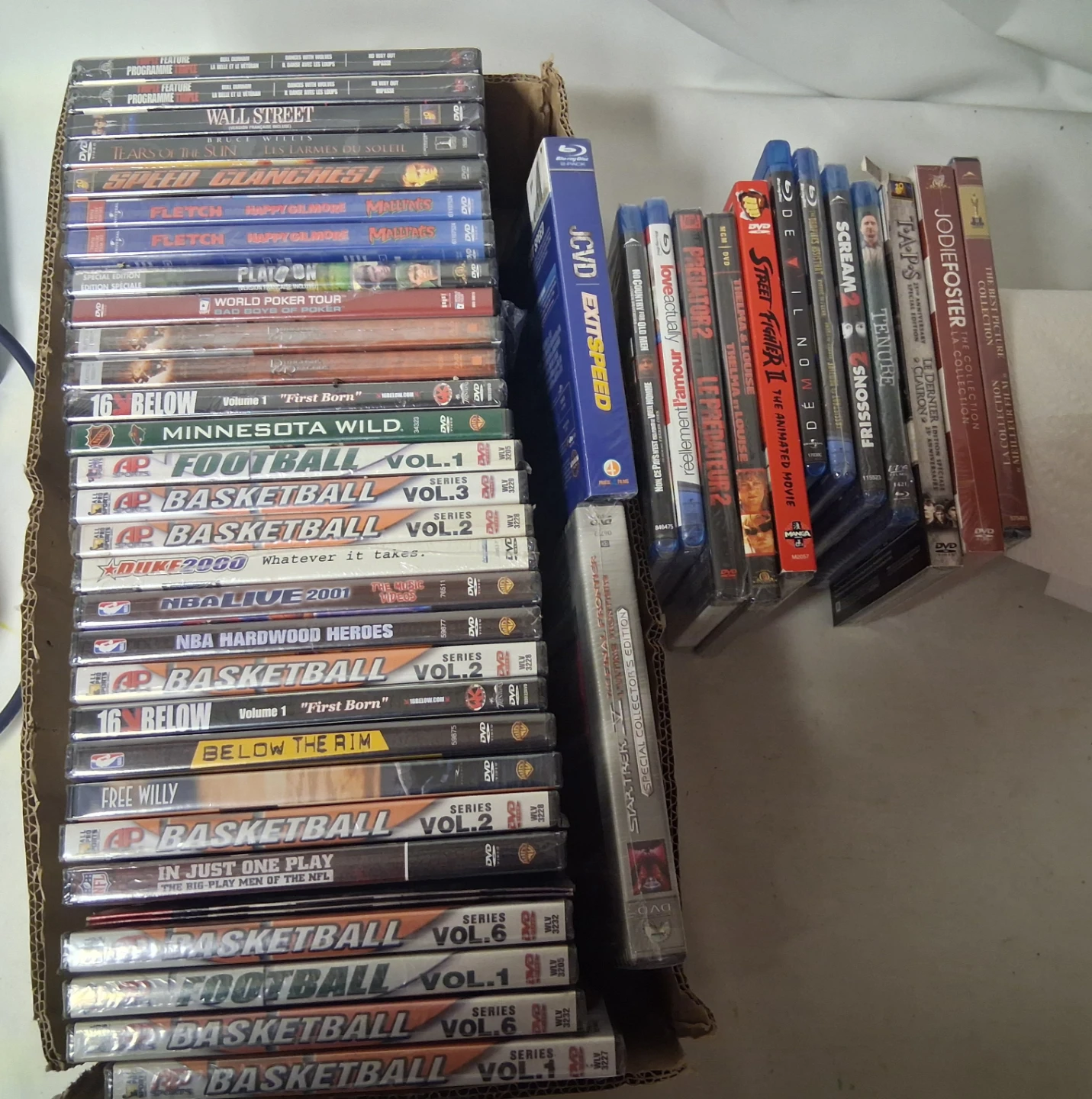 AMAZING variety of DVDs!