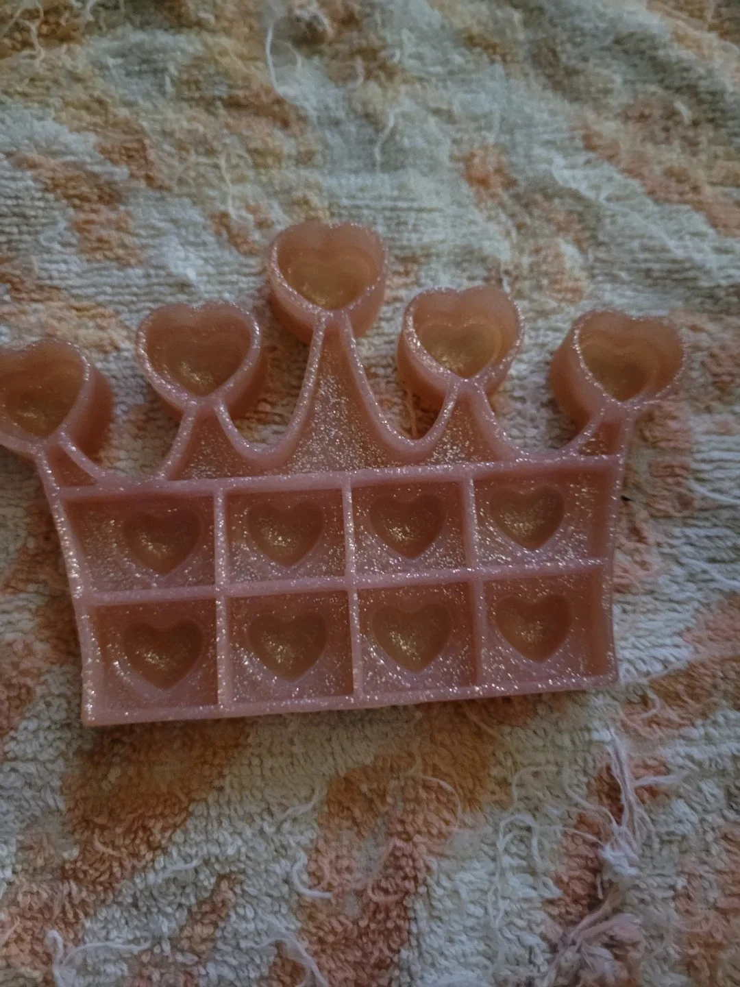 Claires crown fidget pop it toy