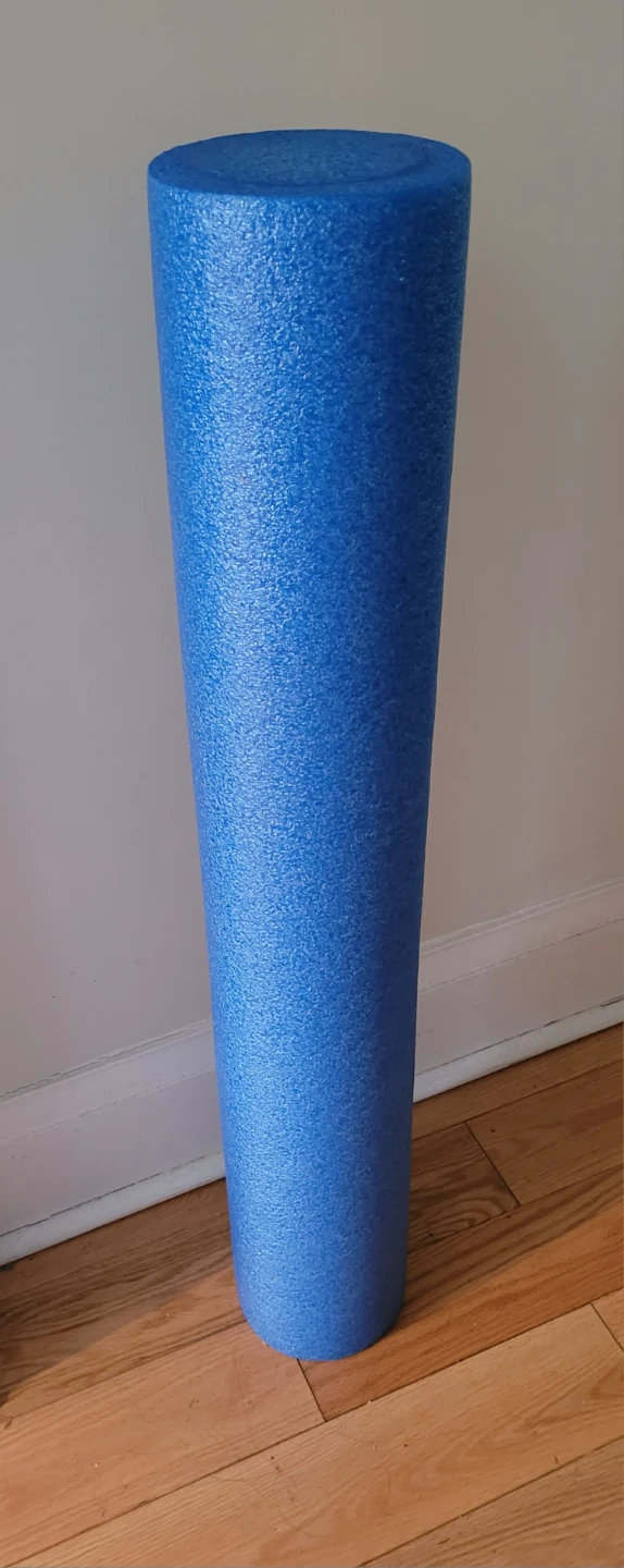 Premium Full-Size High-Density Foam Roller (Blue) — $10 - photo 3