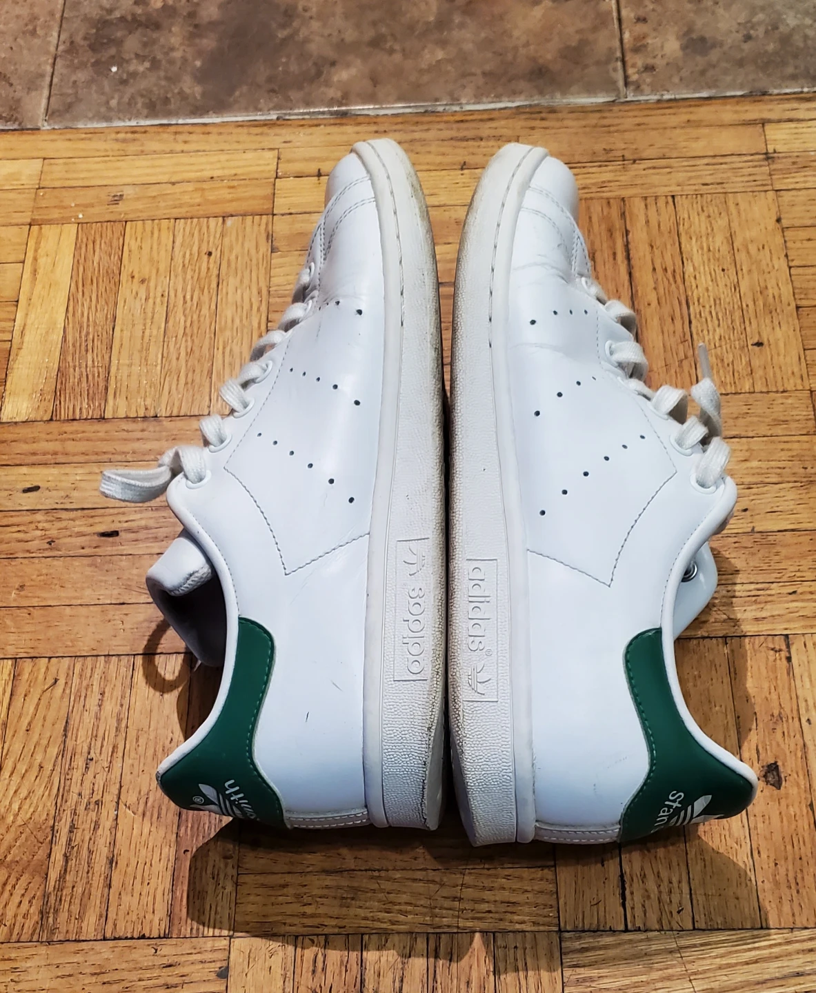 Men's Adidas Stan Smith Sneakers Shoes Size 10.5 - photo 3