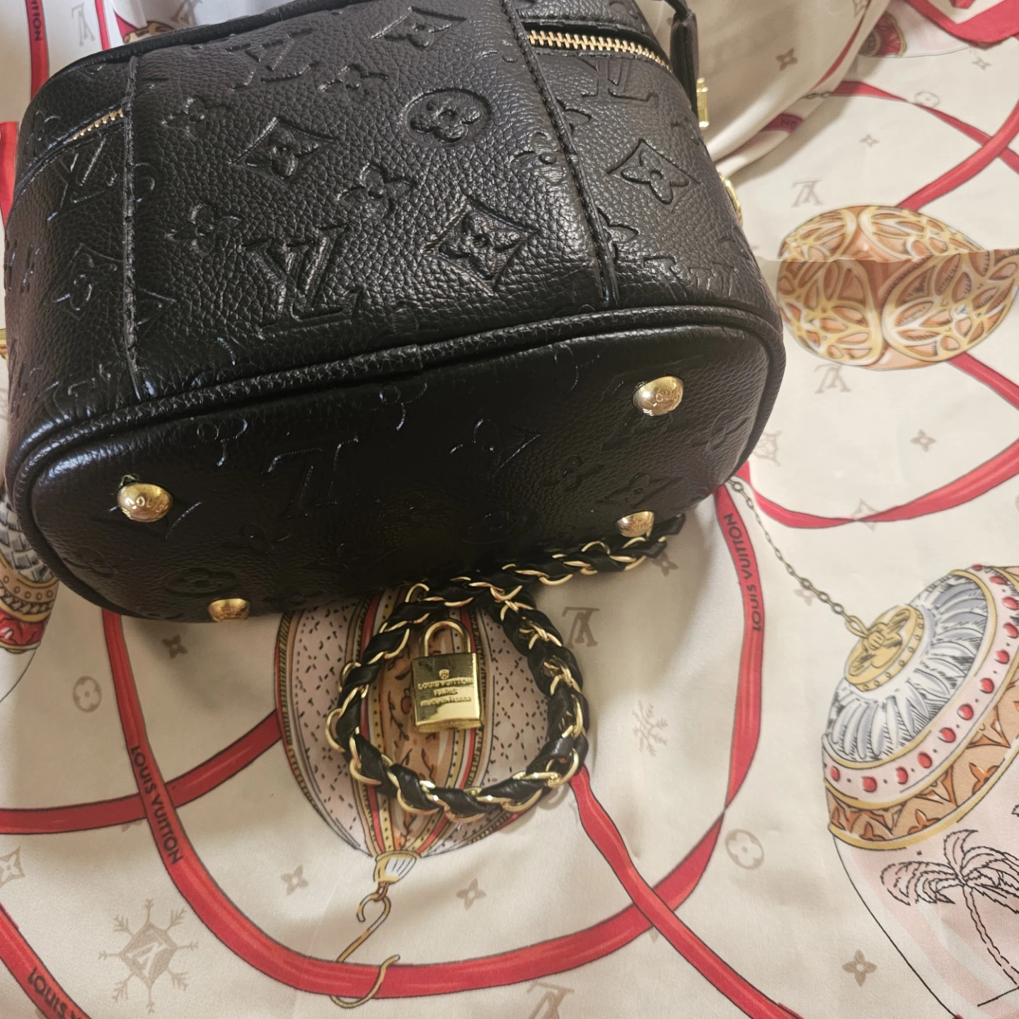 Louis Vuitton Black Monogram Vanity Bag - photo 3