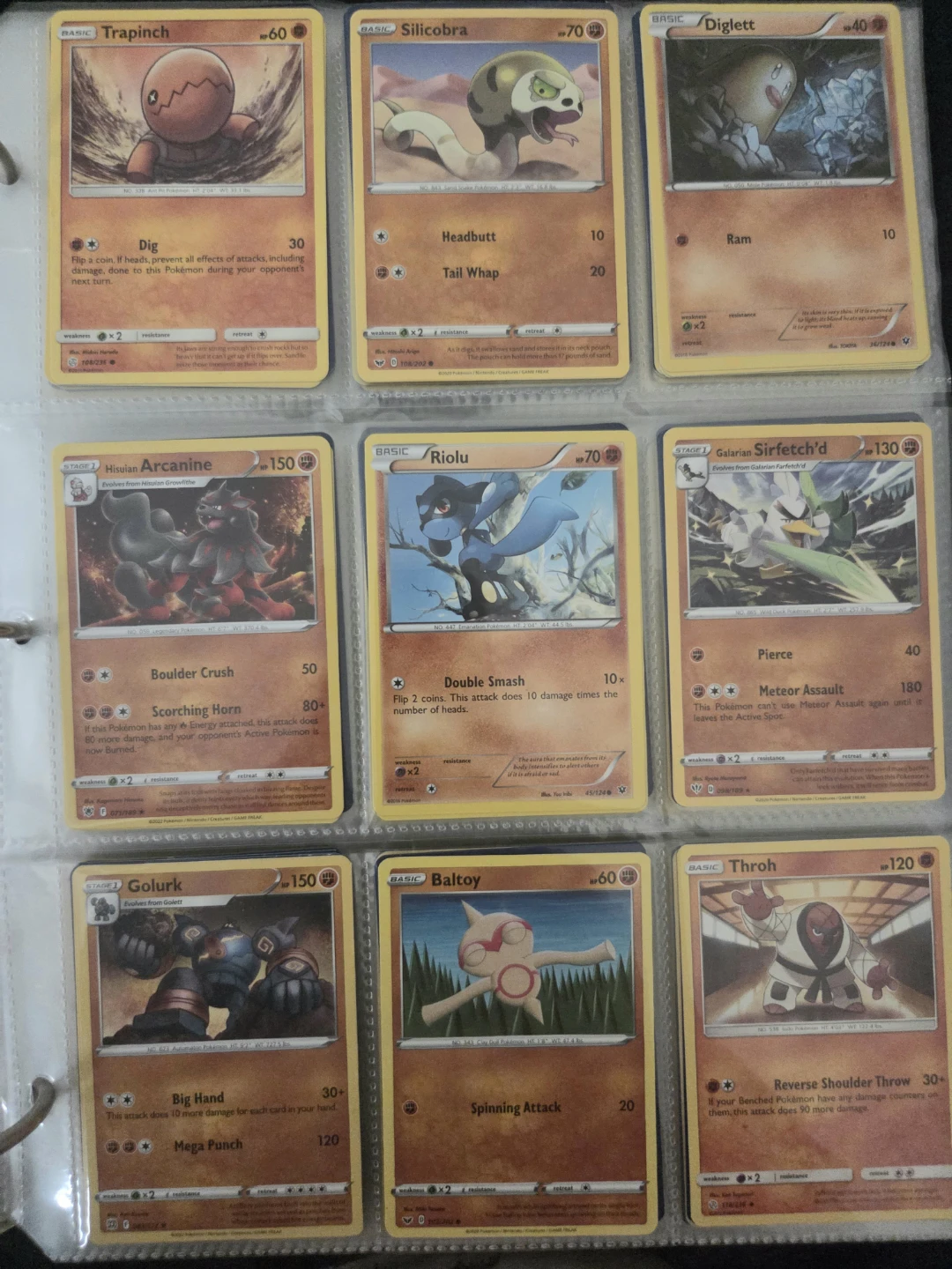 Pokemon cards - Rock and Fire types - photo 2