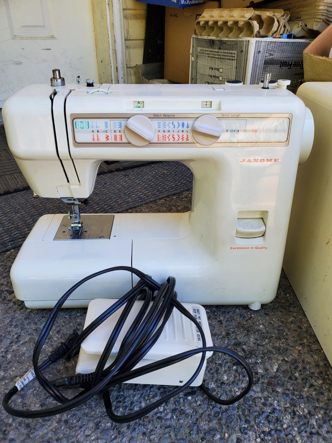 Janome  sewing machine