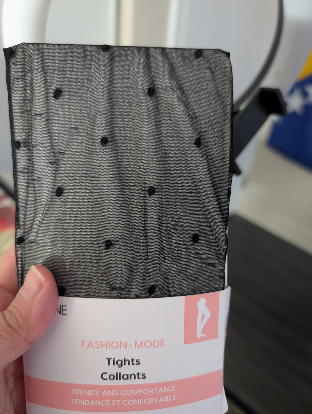 Lululemon Black Polka Dot Tights - photo 2