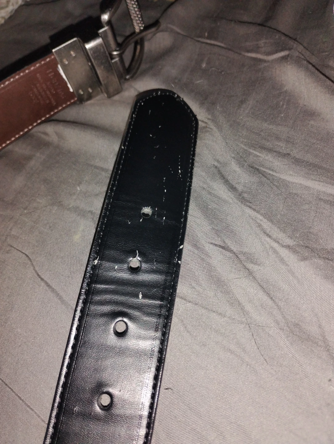 Black and Brown Resversable Belt - photo 4