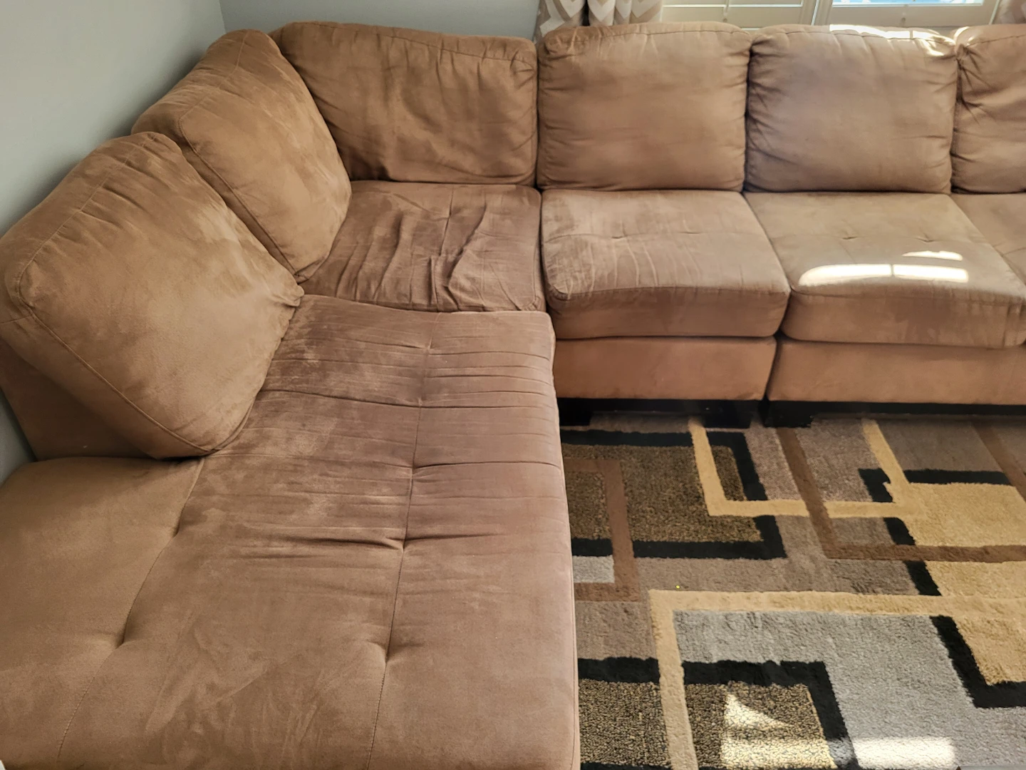 Brown Sectional couch - photo 4