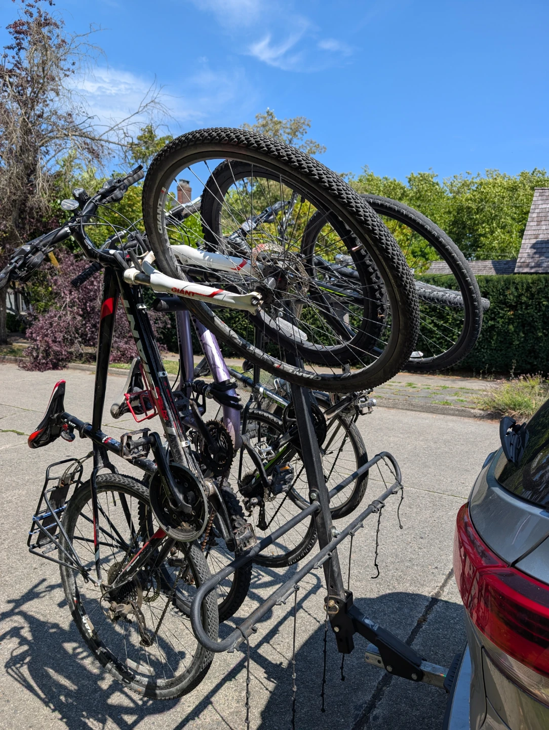North Shore Racks NSR-6 vertical six-bike carrier - photo 3
